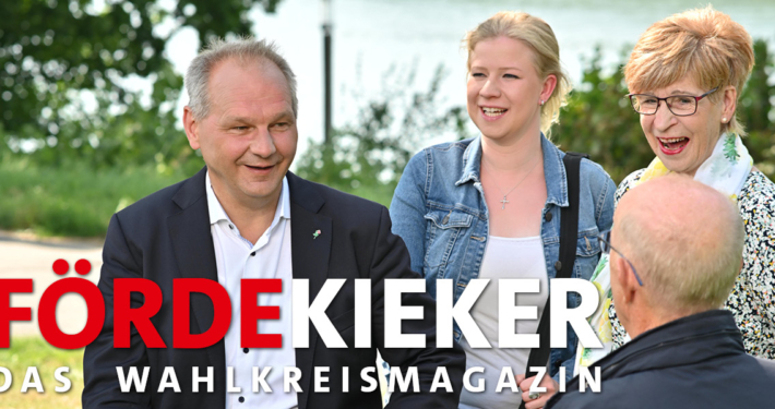 Mathias Stein im Gespräch, Text: Fördekieker, das Wahlkreismagazin § Foto: Bevis Nickel