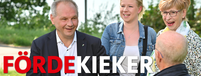 Mathias Stein im Gespräch, Text: Fördekieker, das Wahlkreismagazin § Foto: Bevis Nickel