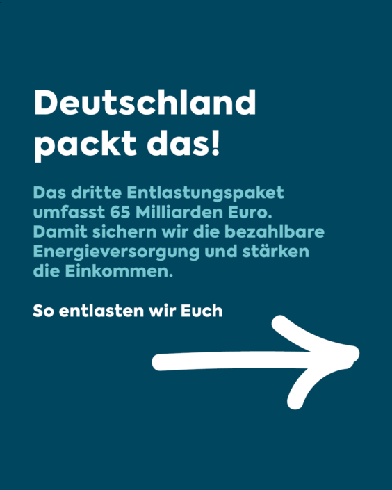 Neues Entlastungspaket über 65 Milliarden Euro: Deutschland Packt Das ...